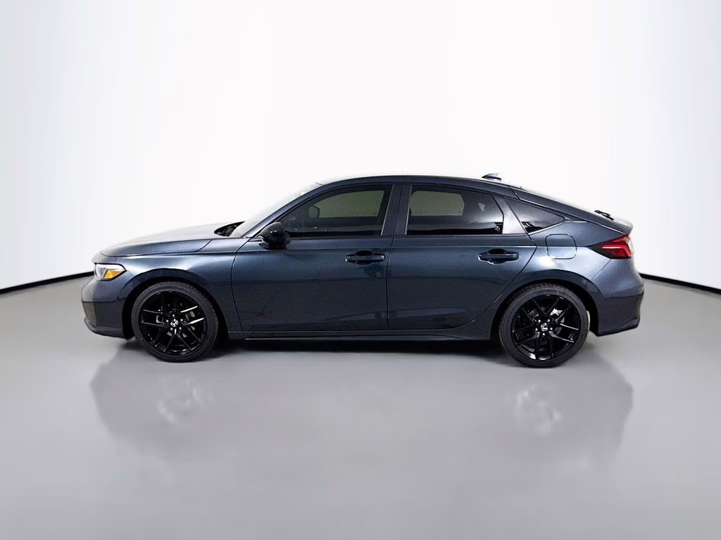 2026 Meteorite Gray Metallic Honda Civic Sport FWD Hatchback