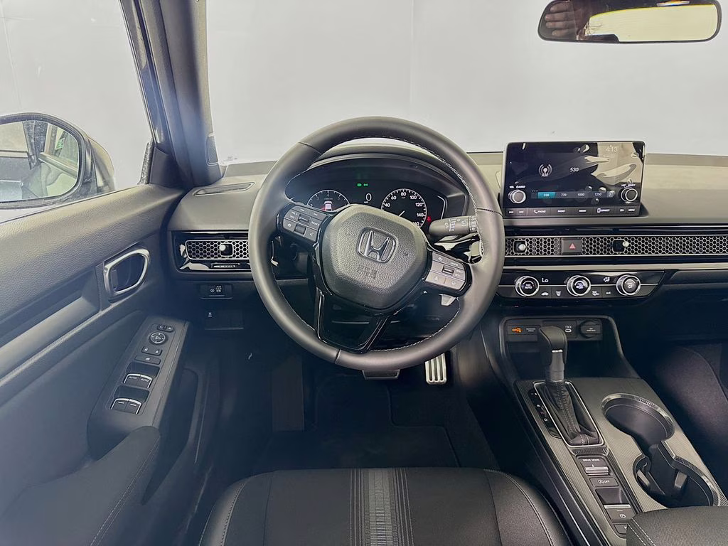 2026 Meteorite Gray Metallic Honda Civic Sport FWD Hatchback