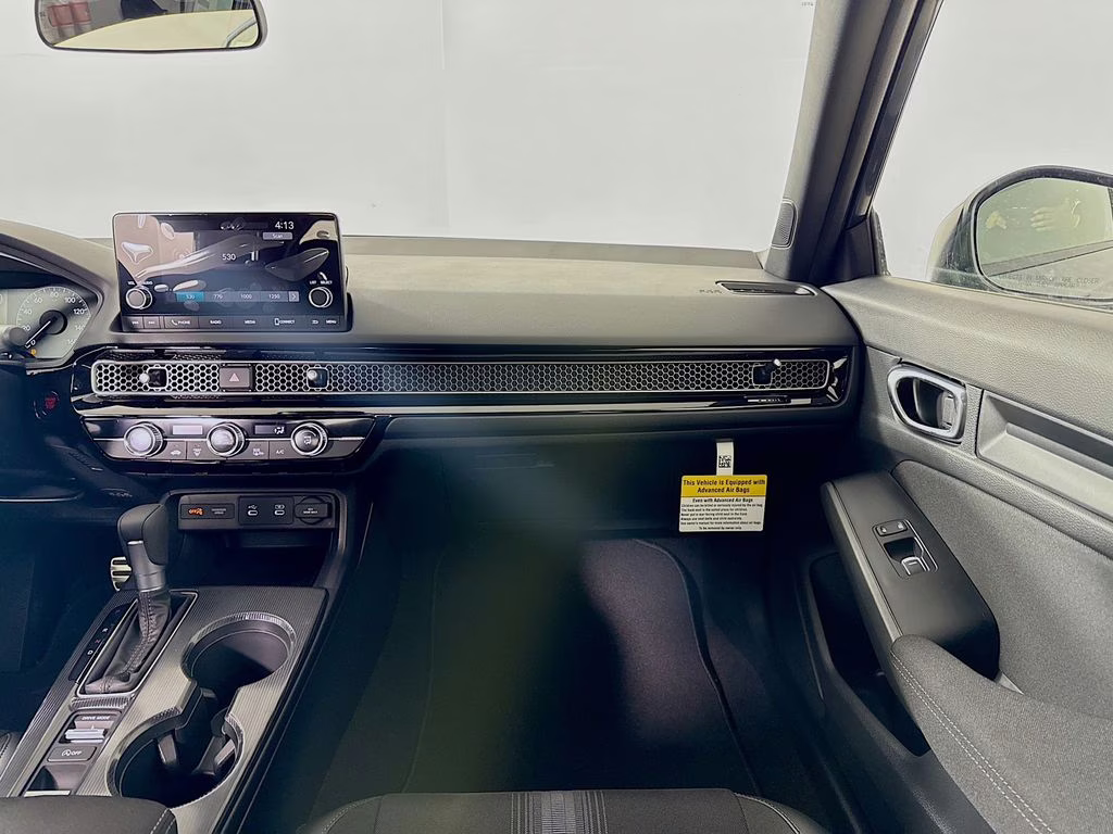 2026 Meteorite Gray Metallic Honda Civic Sport FWD Hatchback