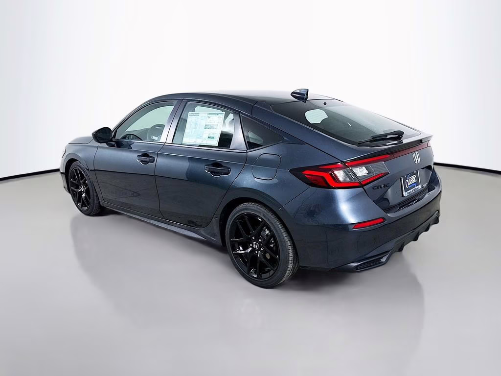 2026 Meteorite Gray Metallic Honda Civic Sport FWD Hatchback