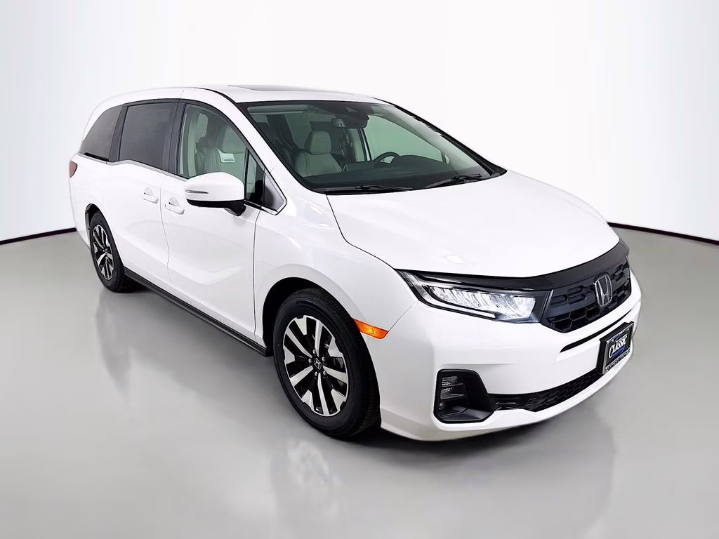 2026 Platinum White Pearl Honda Odyssey EX-L FWD Van