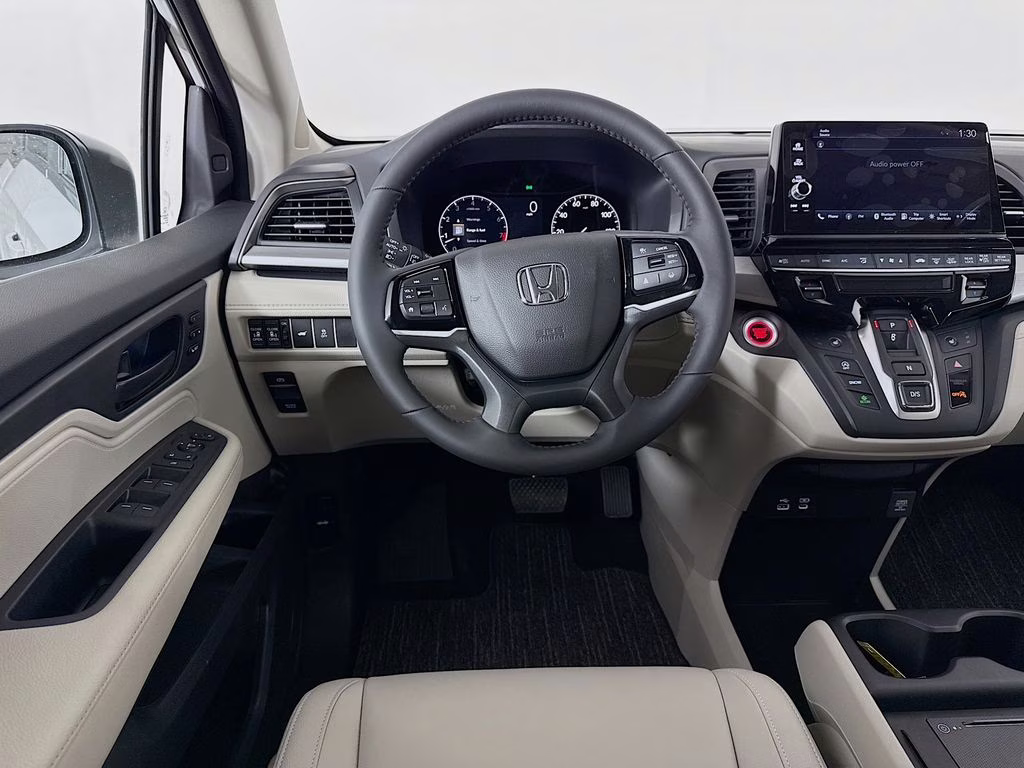 2026 Platinum White Pearl Honda Odyssey EX-L FWD Van