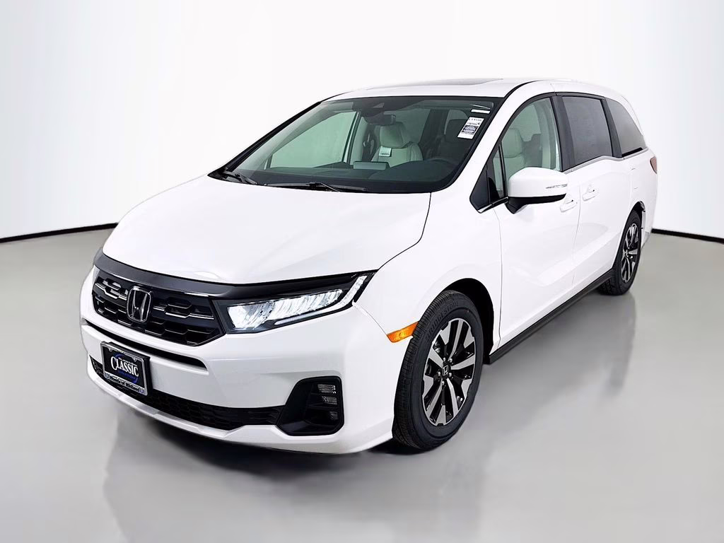 2026 Platinum White Pearl Honda Odyssey EX-L FWD Van