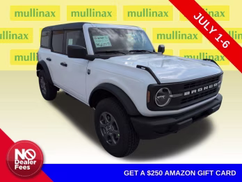 2026 Oxford White Ford Bronco Big Bend 4X4 SUV