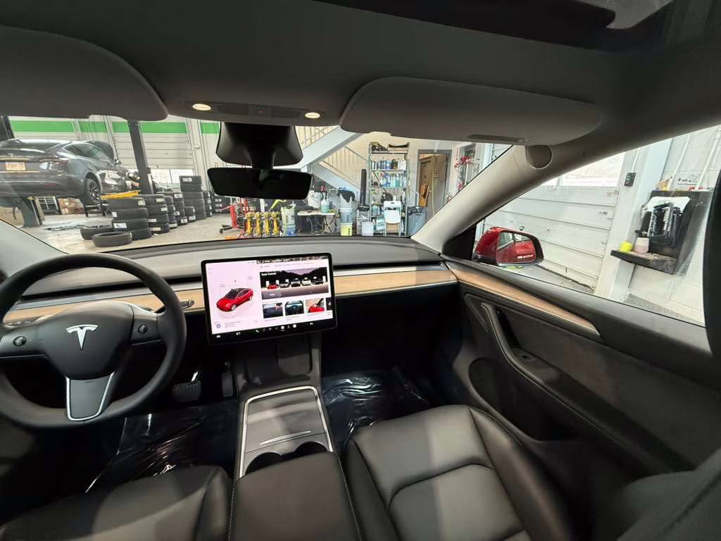 2024 Ultra Red Tesla Model Y Long Range AWD SUV