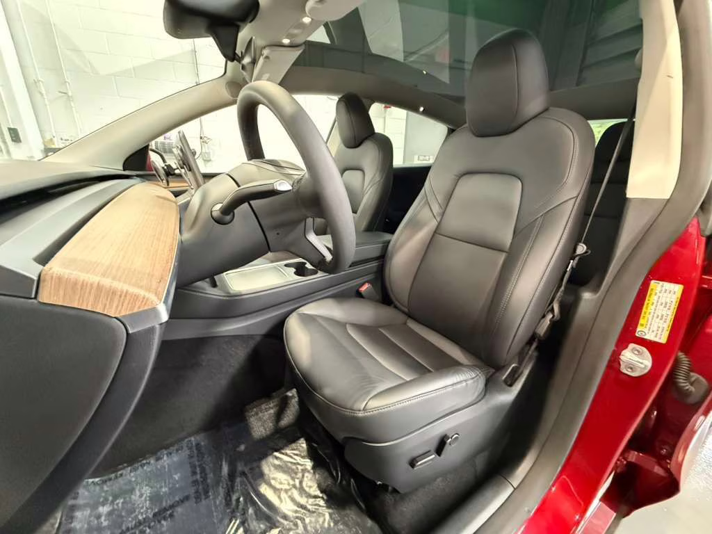 2024 Ultra Red Tesla Model Y Long Range AWD SUV