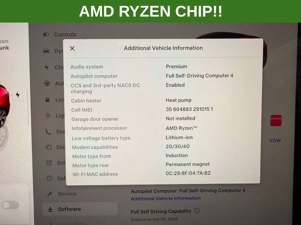 2024 Ultra Red Tesla Model Y Long Range AWD SUV