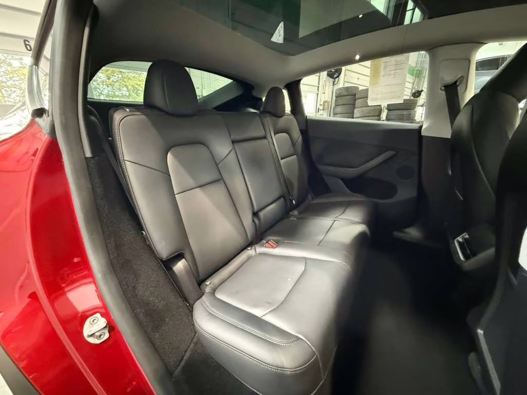 2024 Ultra Red Tesla Model Y Long Range AWD SUV