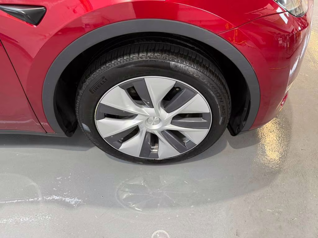 2024 Ultra Red Tesla Model Y Long Range AWD SUV