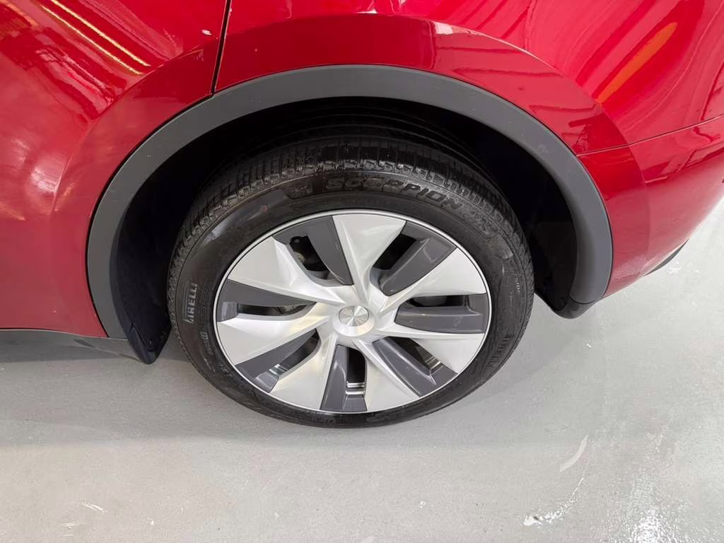 2024 Ultra Red Tesla Model Y Long Range AWD SUV