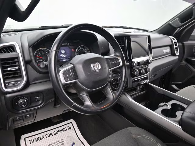 2022 Diamond Black Crystal Pearlcoat Ram 1500 Big Horn/Lone Star 4X4 Truck