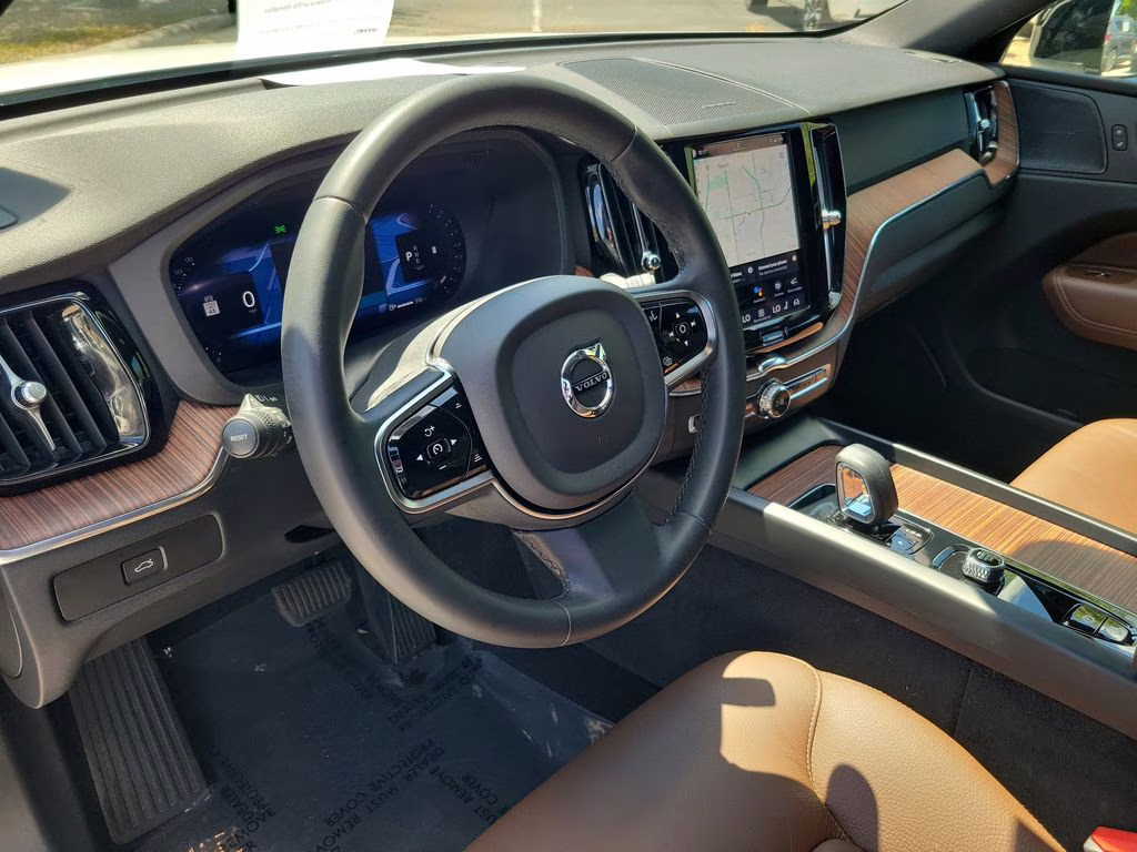 2024 Crystal White Metallic Volvo XC60 Plus Dark Theme AWD SUV