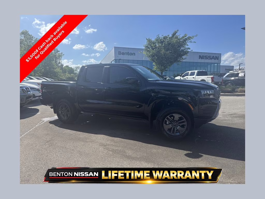 2026 Super Black Nissan Frontier SV 4X4 Truck