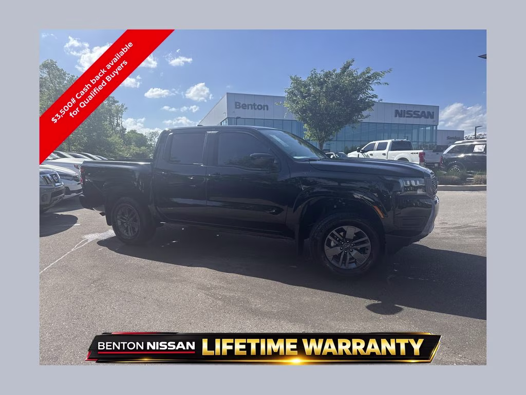2026 Super Black Nissan Frontier SV 4X4 Truck