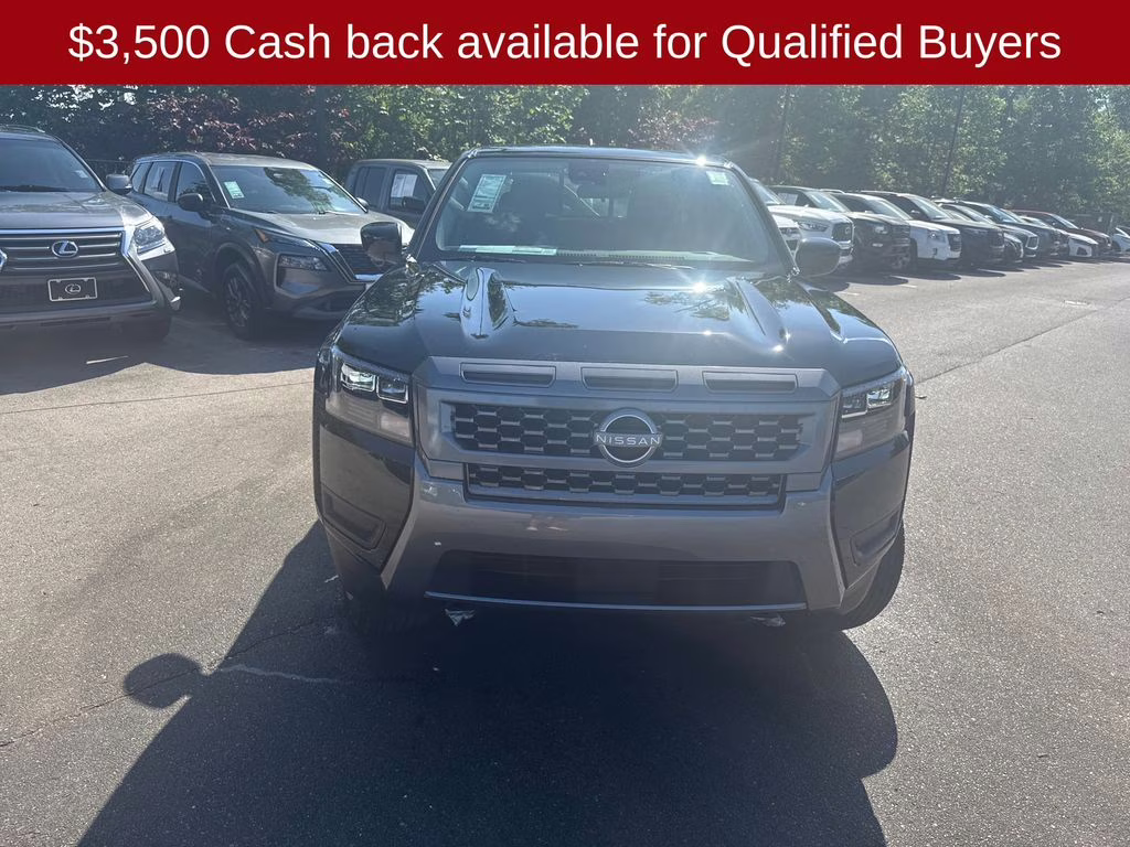 2026 Super Black Nissan Frontier SV 4X4 Truck