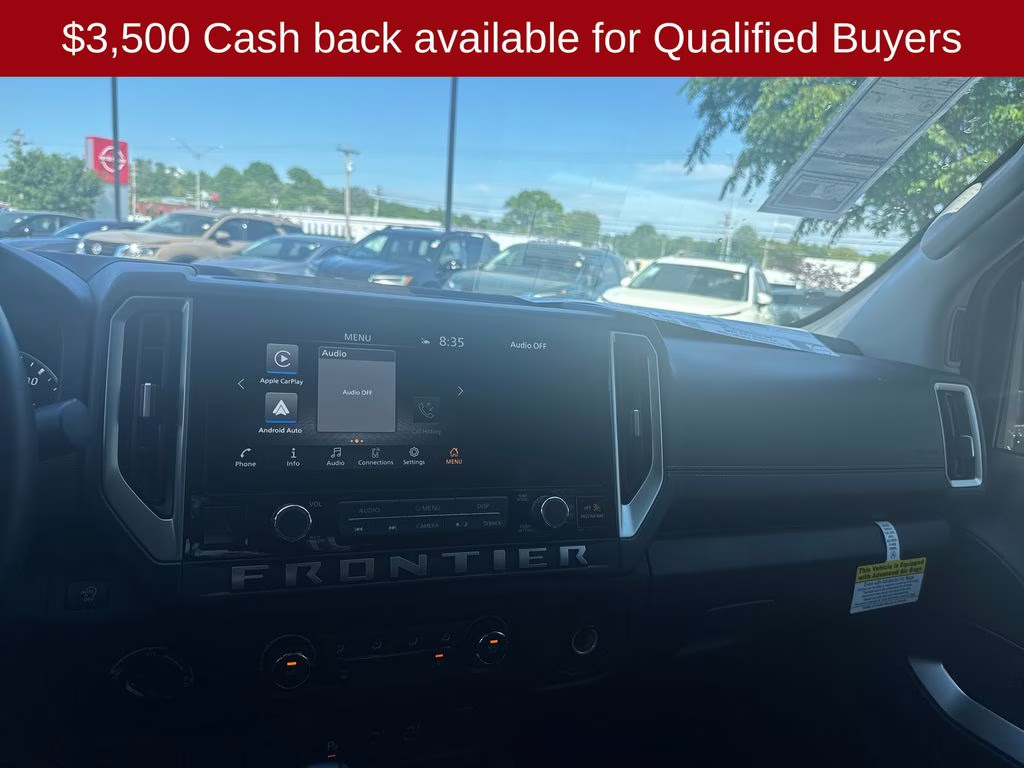 2026 Super Black Nissan Frontier SV 4X4 Truck