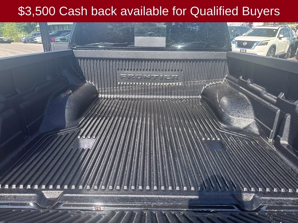 2026 Super Black Nissan Frontier SV 4X4 Truck