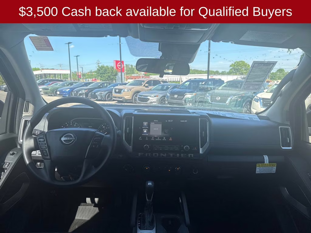 2026 Super Black Nissan Frontier SV 4X4 Truck