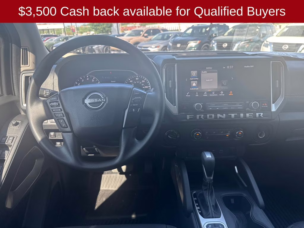 2026 Super Black Nissan Frontier SV 4X4 Truck