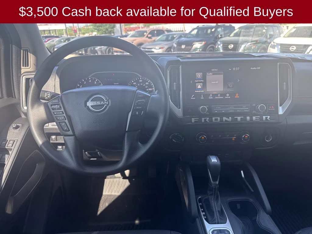 2026 Super Black Nissan Frontier SV 4X4 Truck
