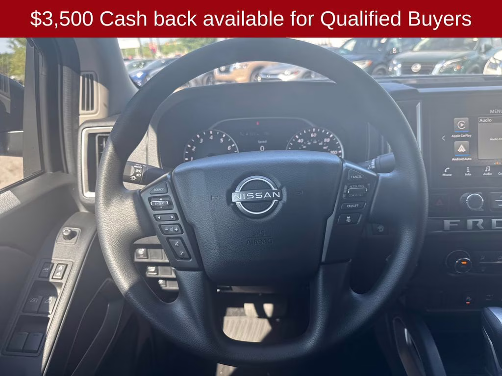 2026 Super Black Nissan Frontier SV 4X4 Truck