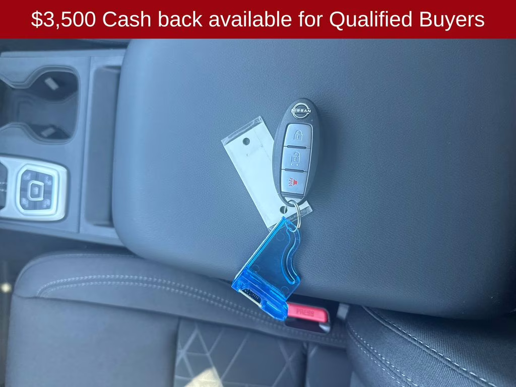 2026 Super Black Nissan Frontier SV 4X4 Truck