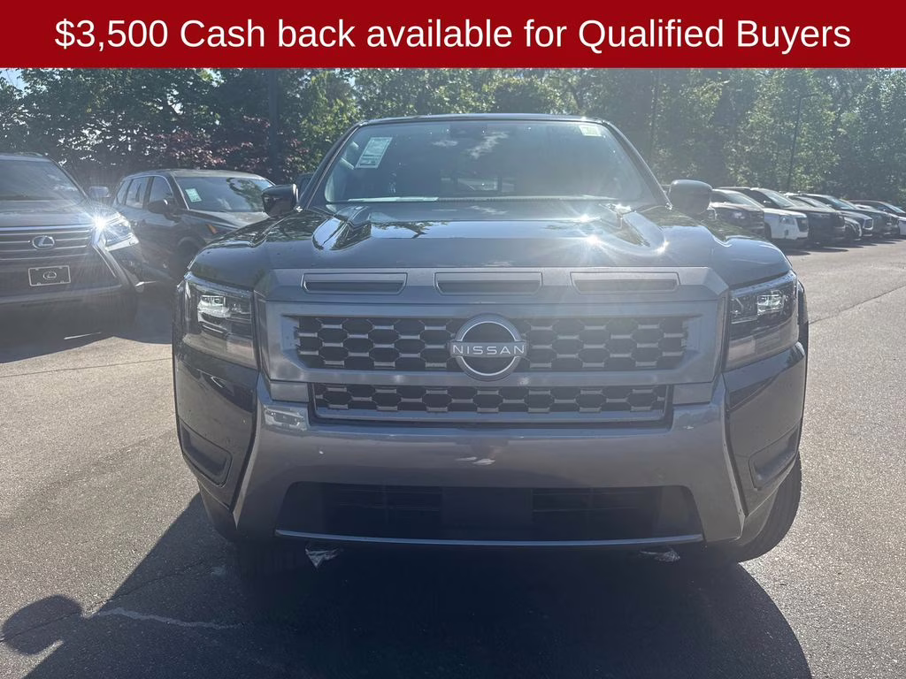 2026 Super Black Nissan Frontier SV 4X4 Truck