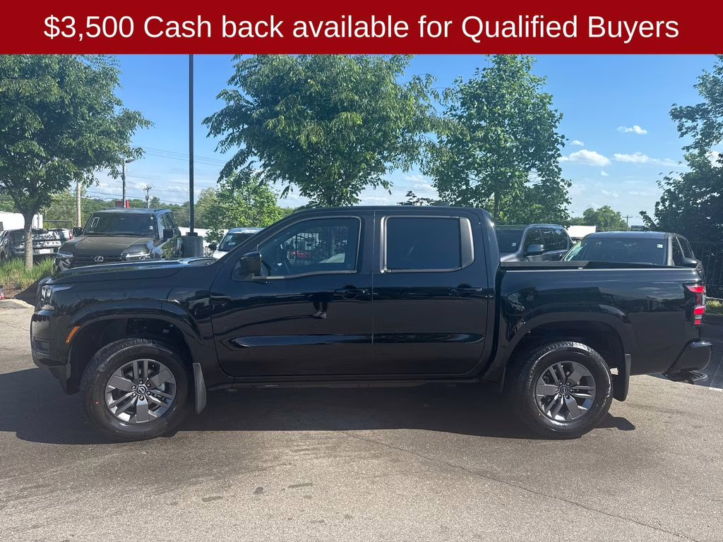 2026 Super Black Nissan Frontier SV 4X4 Truck