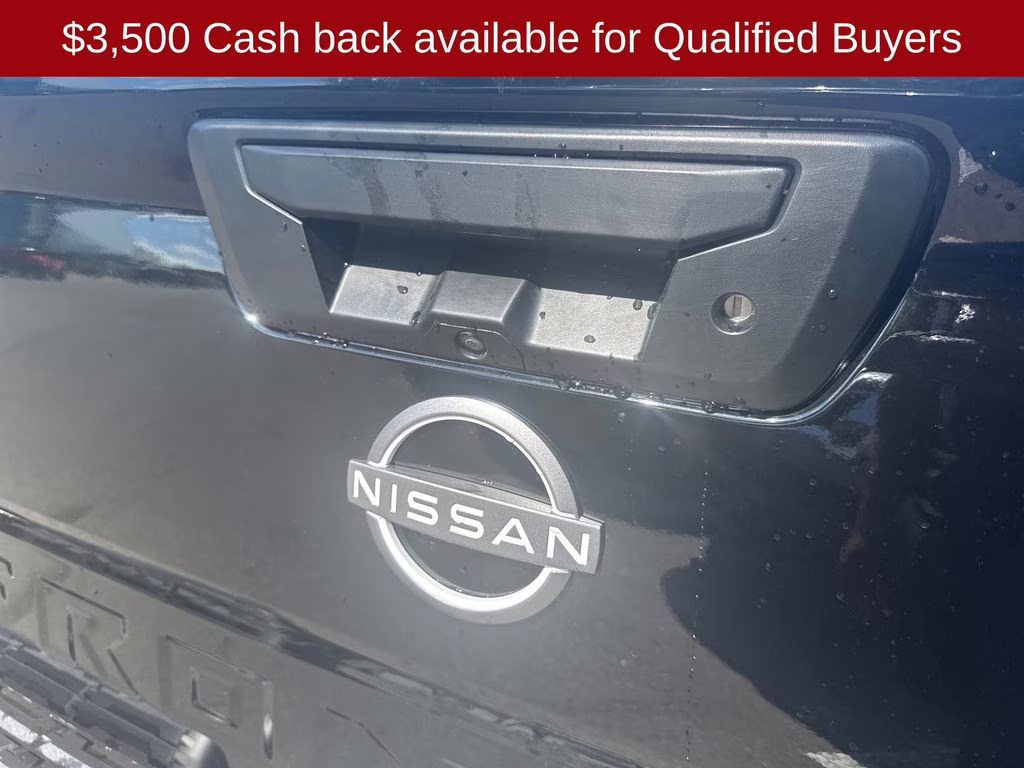 2026 Super Black Nissan Frontier SV 4X4 Truck