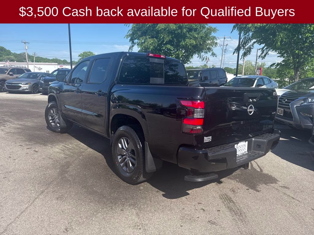 2026 Super Black Nissan Frontier SV 4X4 Truck
