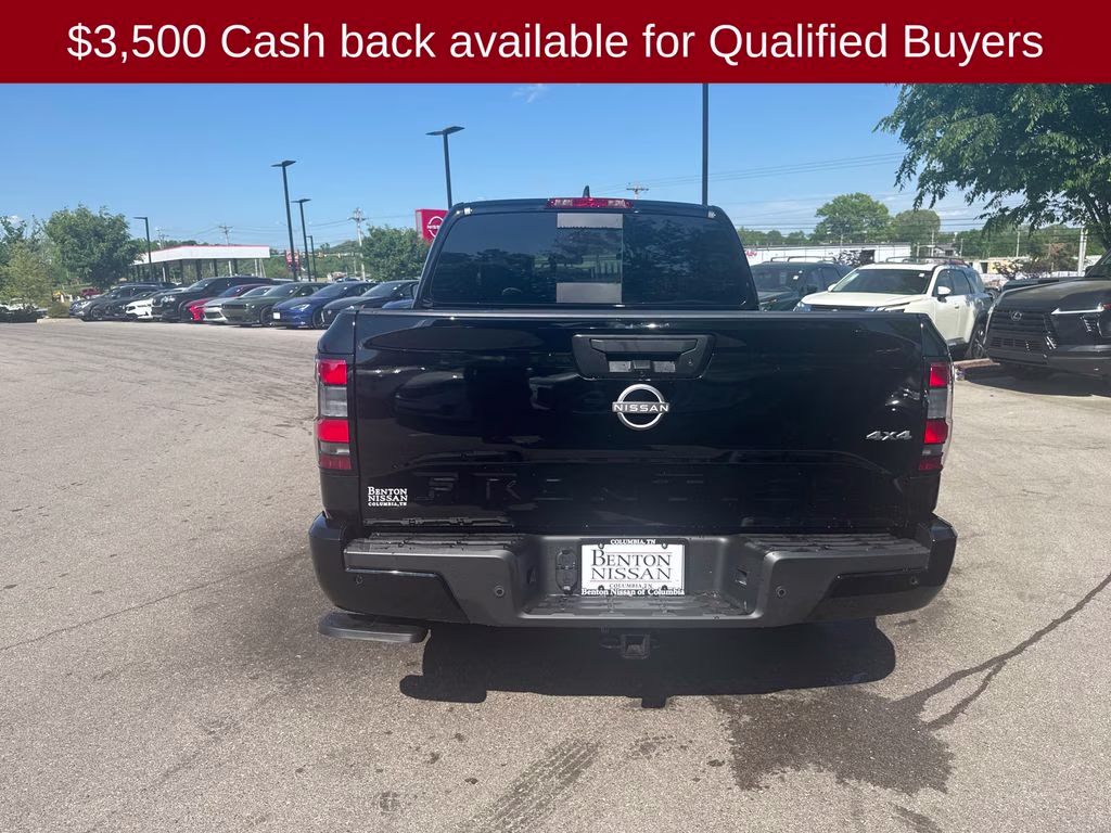 2026 Super Black Nissan Frontier SV 4X4 Truck