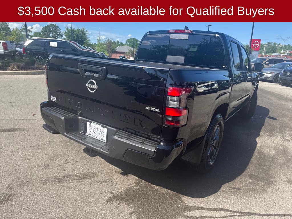 2026 Super Black Nissan Frontier SV 4X4 Truck