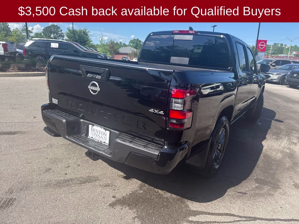 2026 Super Black Nissan Frontier SV 4X4 Truck