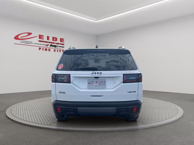 2026 Bright White Clearcoat Jeep Cherokee Limited 4X4 SUV