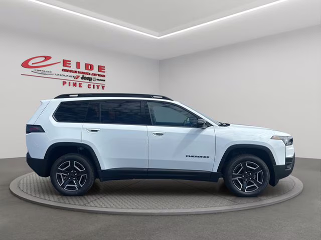2026 Bright White Clearcoat Jeep Cherokee Limited 4X4 SUV
