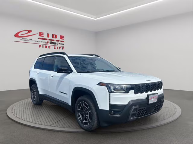 2026 Bright White Clearcoat Jeep Cherokee Limited 4X4 SUV