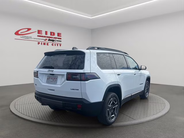 2026 Bright White Clearcoat Jeep Cherokee Limited 4X4 SUV