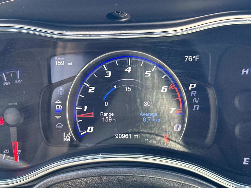 2017 Diamond Black Crystal Pearlcoat Jeep Grand Cherokee SRT 4X4 SUV