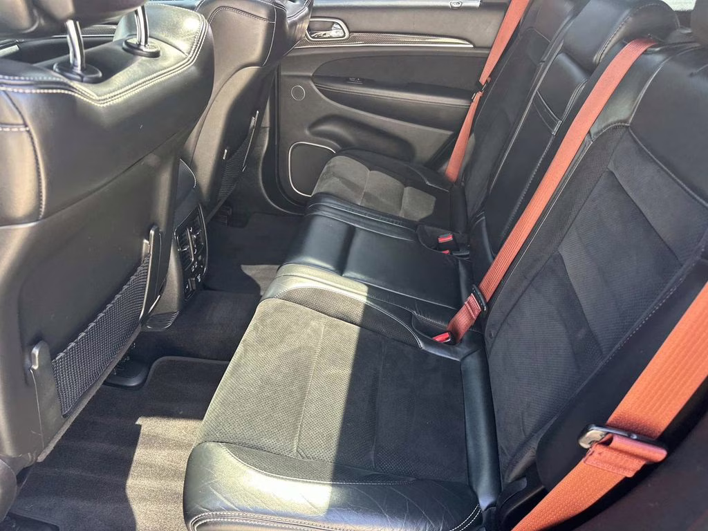 2017 Diamond Black Crystal Pearlcoat Jeep Grand Cherokee SRT 4X4 SUV