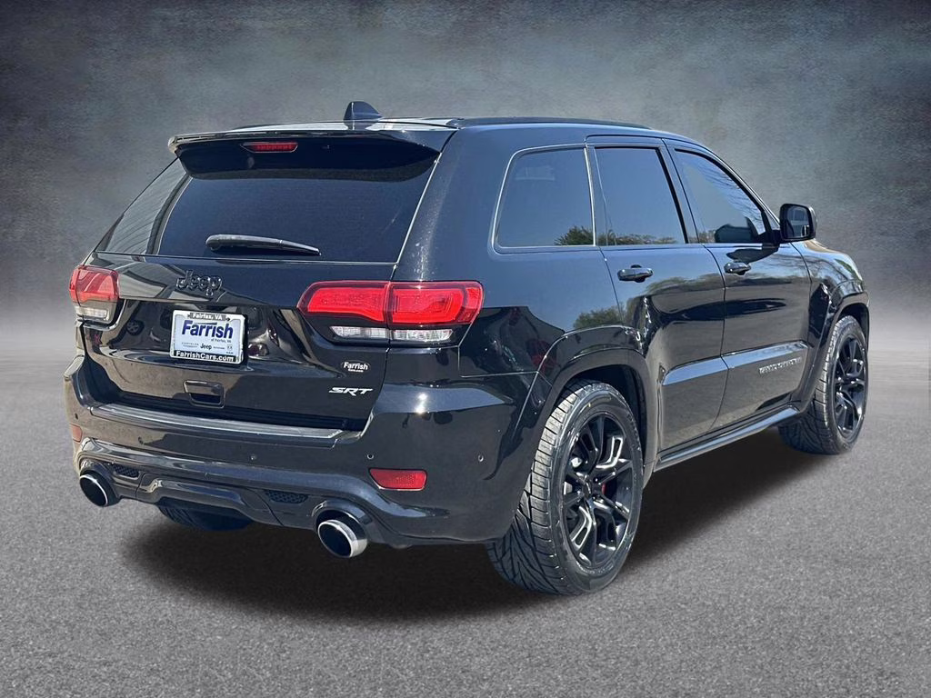 2017 Diamond Black Crystal Pearlcoat Jeep Grand Cherokee SRT 4X4 SUV