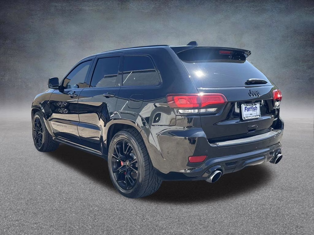 2017 Diamond Black Crystal Pearlcoat Jeep Grand Cherokee SRT 4X4 SUV