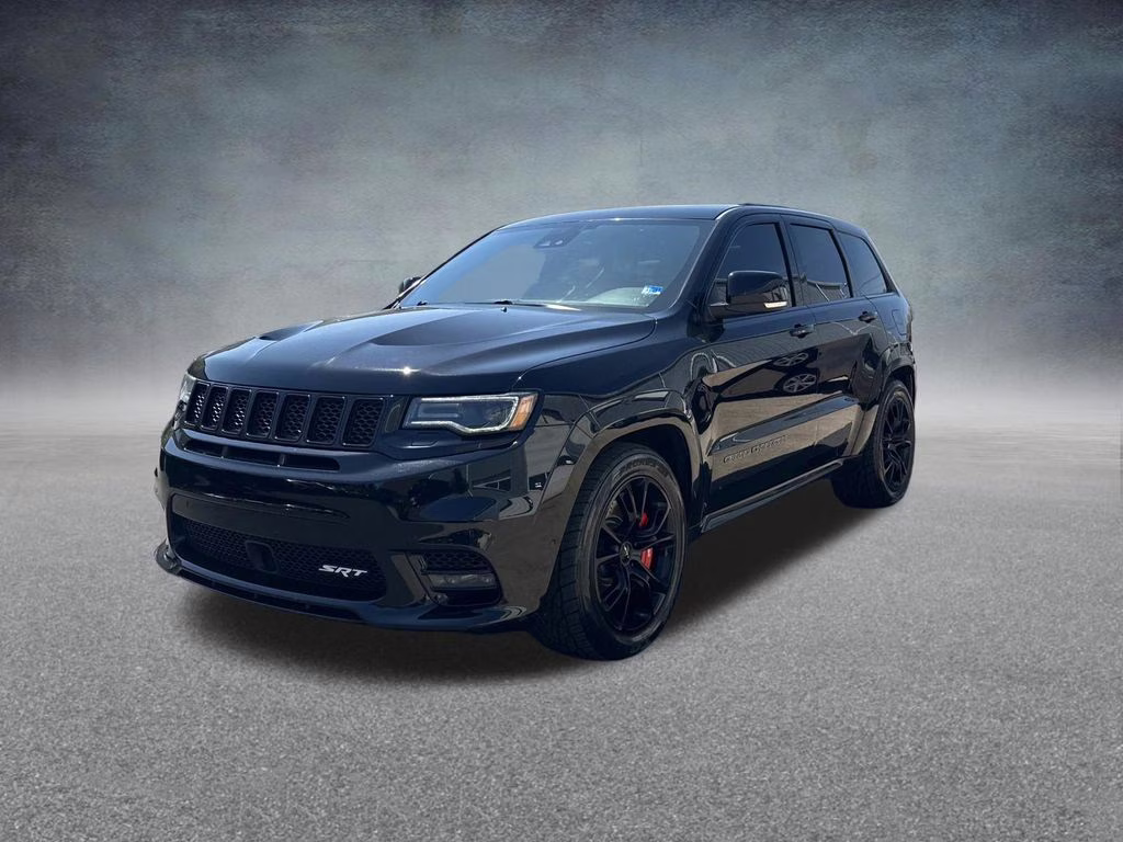 2017 Diamond Black Crystal Pearlcoat Jeep Grand Cherokee SRT 4X4 SUV