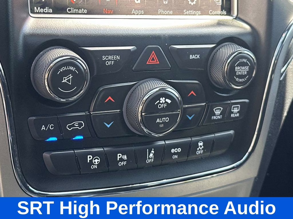 2017 Diamond Black Crystal Pearlcoat Jeep Grand Cherokee SRT 4X4 SUV