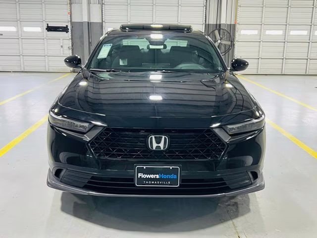 2026 Crystal Black Pearl Honda Accord Hybrid Sport FWD Sedan