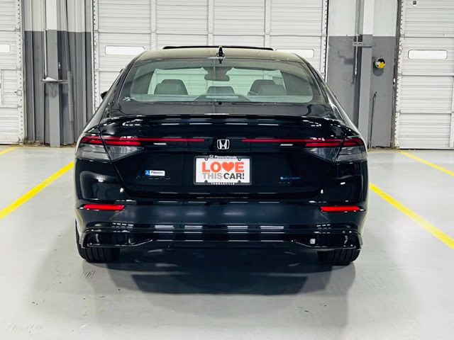 2026 Crystal Black Pearl Honda Accord Hybrid Sport FWD Sedan