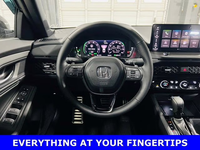 2026 Crystal Black Pearl Honda Accord Hybrid Sport FWD Sedan