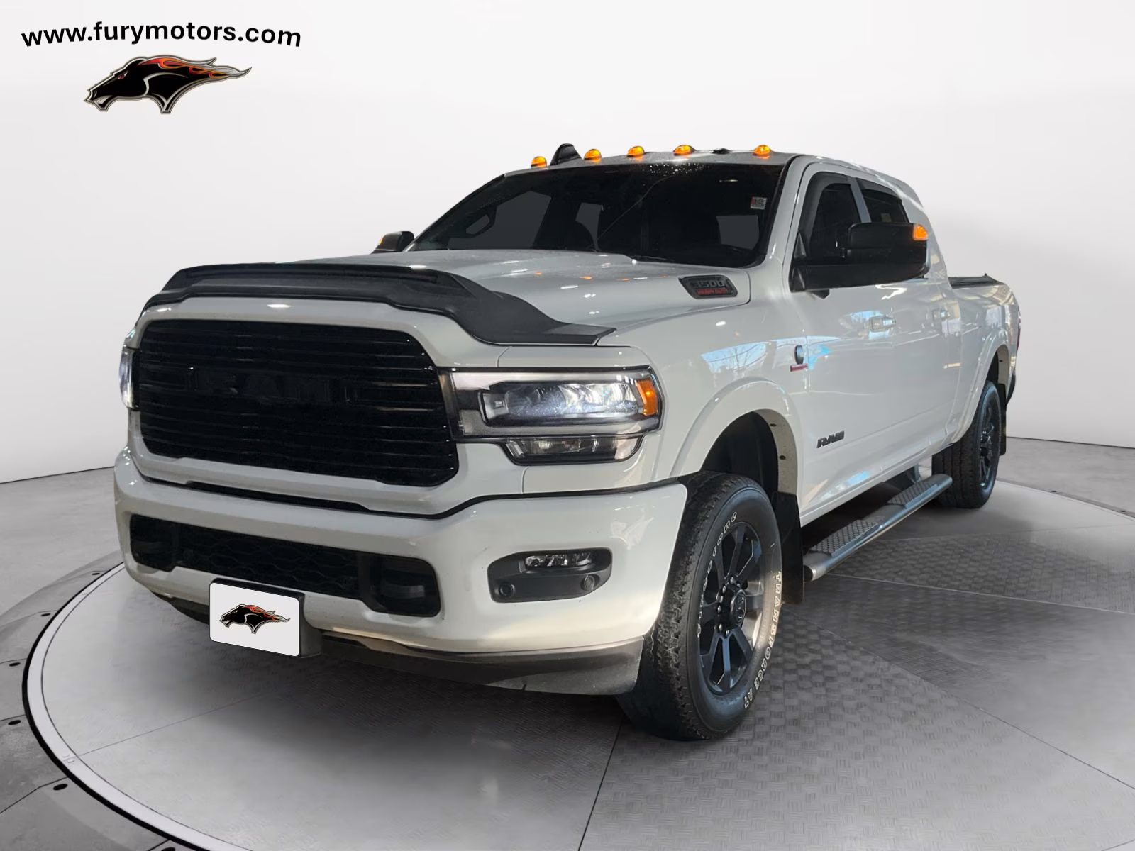 2022 Bright White Clearcoat Ram 3500 Laramie 4X4 Truck