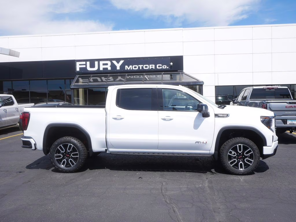 2026 Summit White GMC Sierra 1500 AT4 4X4 Truck