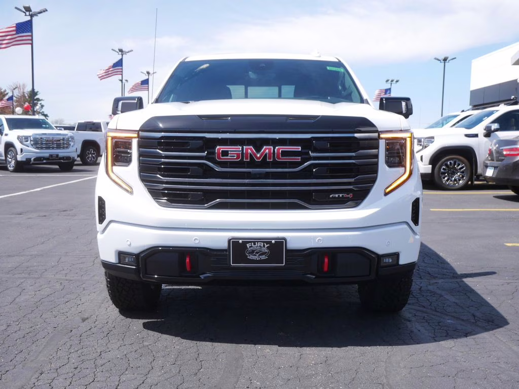 2026 Summit White GMC Sierra 1500 AT4 4X4 Truck