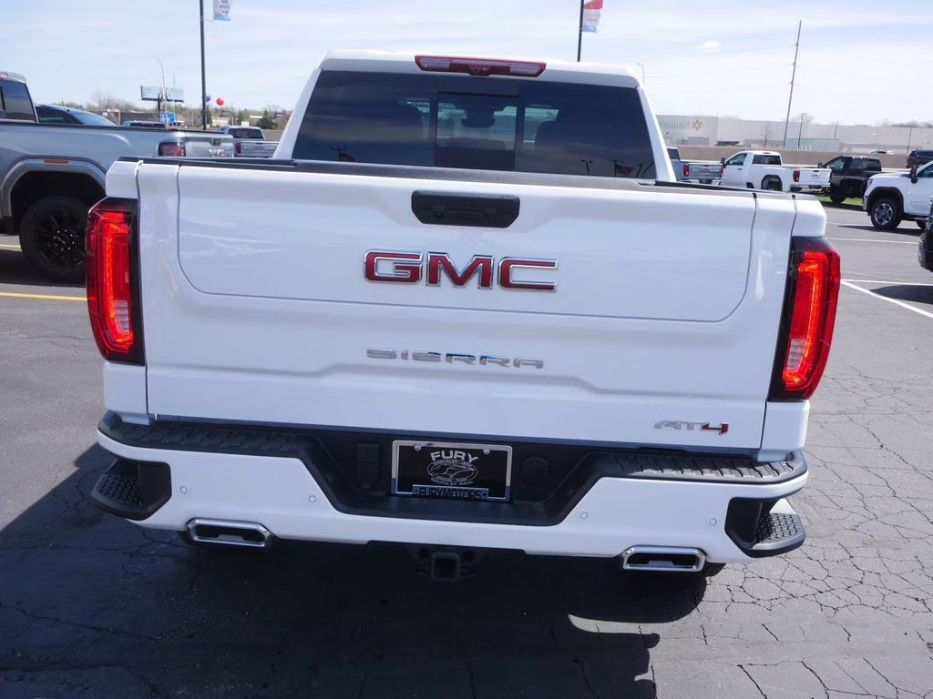 2026 Summit White GMC Sierra 1500 AT4 4X4 Truck